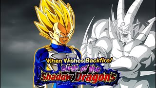 100 PHY SUPER SAIYAN VEGETA EZA VS SYN SHENRON IN BIRTH OF SHADOW DRAGONS EVENT DBZ DOKKAN BATTLE [upl. by Fernandez993]