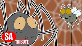 Sminky Shorts Tribute  Cruel IRISH Fly Pranks HUNGRY Spider [upl. by Janenna]