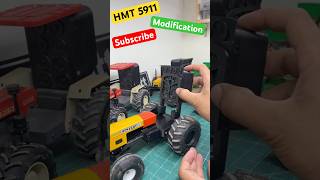 Diy Rc Hmt 5911 Tractor model modification lift system [upl. by Atikaj410]