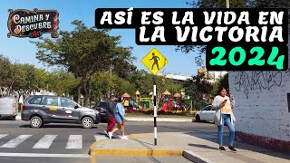 Recorriendo las calles de LA VICTORIA BALCONCILLO en 2024 LIMA PERU 4K [upl. by Notyep]