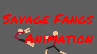 Jun Savage Fangs Stick Nodes Animation Slightly Remade [upl. by Safir263]