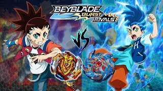 This Battle Is Opp 💫  Turbo Achilles Vs Kolossal Helios  Aiger Vs Hikaru Beyblade Burst Rivals [upl. by Lamraj965]