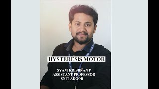 HYSTERESIS MOTOR  Construction Working Applications  Malayalam amp English [upl. by Dami]