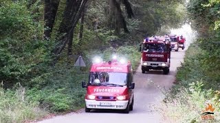 Zug EA3 Waldbrandkontingent Lkr Regensburg [upl. by Mongeau]