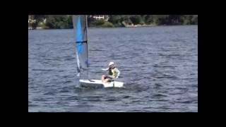 Easy Sailing an RS Q´BA Dinghy [upl. by Nohsav]