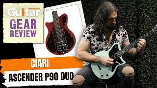 Ciari Ascender P90 Duo Folding Guitar  Review  Guitar Interactive [upl. by Neerehs479]