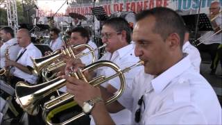 Festival Fanfare Iosiv Ivanovici 2015 Fanfara Valurile Dunarii Eugen DogaVals [upl. by Aivirt]