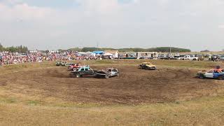 Virden MB Demo Derby Consolation Heat 1 2024 [upl. by Jard107]