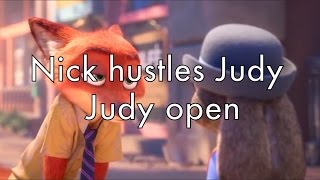 Dub with me Zootopia  Nick hustles Judy  fandub Judy open [upl. by Dodge]