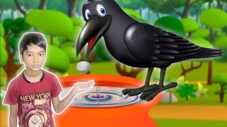 Ek Kauwa Pyasa Tha Nursery Rhymes in hindi  Kids Channel India  Ek Kauwa Pyasa tha  Happy bacchon [upl. by Haissi792]