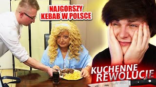 MAGDA GESSLER i NAJGORSZY KEBAB W PL  Kuchenne Rewolucje [upl. by Kerianne628]