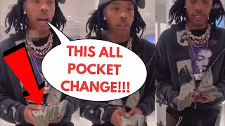 Lil Baby Says His Racks Are Strictly Pocket Change For Shopping [upl. by Benson]