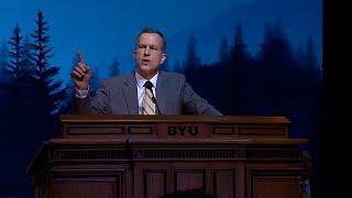 Elder Jörg Klebingat challenges BYU students to say YES to “costly grace” [upl. by Sammy]