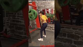 Leg workout gymmotivation weightlifting  music [upl. by Eenitsed]