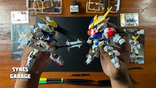 SDEX Gundam Barbatos amp Barbatos Lupus  ASMR BUILD [upl. by Ainafetse375]