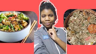 Stir Fry RIce  Cooking Vlog 2 [upl. by Matelda]