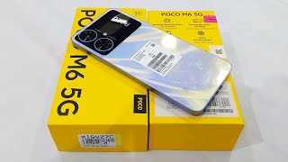 Poco M6 5G 6GB128GB Unboxing and Price in India [upl. by Conlan886]