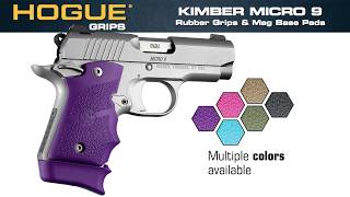 Kimber Micro 9 OverMolded Grip and Base Pads [upl. by Haiasi405]