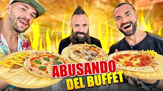 ABUSANDO DEL BUFFET DE PIZZA EN CHILE CON TanoVillar ¡NO QUEREMOS PATATAS FRITAS [upl. by Norene947]