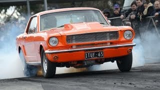 Turbo 6 Mustang street car busts 8s  Tunnel Vision [upl. by Vahe]