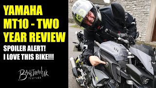 Yamaha MT10 Owners two year review [upl. by Atik]