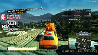 Burnout Paradise Remastered Nintendo Switch  Multiplayer Gameplay [upl. by Naehs]