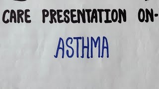 Care Presentation On Asthma  Asthma Care Presentation casestudy msn [upl. by Forrest]