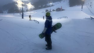 Arazo Snowboarding  Grandvalira Andorra 2022 Park n powder [upl. by Frum841]