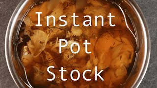 Instant Pot Chicken Stock [upl. by Raycher251]