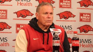 Sam Pittman gives takeaways after Arkansas’ 7th spring practice [upl. by Jer655]