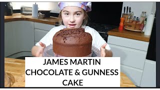 CHOCOLATE AND GUINNESS CAKE cookingwithkids JAMESMARTINSATURDAY easybaking [upl. by Stenger842]