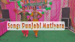 Punjabi Mutiyara Song  Husan Mukabla  Jasmine Sandles  Teej  Giddha  Dance  Bhangra  Teean 💕 [upl. by Ilrahc]