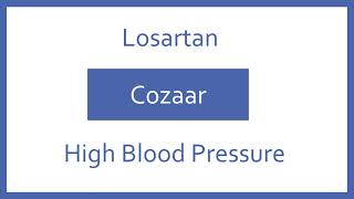 Losartan Pronunciation  Generic Name Brand Name Indication Top 200 Drugs PTCB NCLEX Test Prep [upl. by Eiryt]