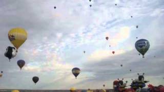 Albuquerque Balloon Fiesta 2010  Time Lapse [upl. by Boylan]