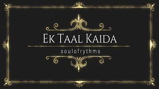 Ek Taal Kaida Read Description For Notes tabla learntabla learntablaonline [upl. by Arinayed]