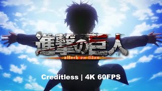 Attack On Titans  All Openings 19  4K 60FPS [upl. by Sabba]