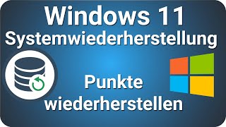 Windows 11 Systemwiederherstellung Punkte wiederherstellen [upl. by Dragelin]