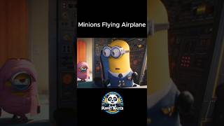 Minions Flying a Plane shorts [upl. by Reitrac]