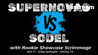 Nova Roller Derby vs SoDel  Rookie Mixer 42724 [upl. by Llet]