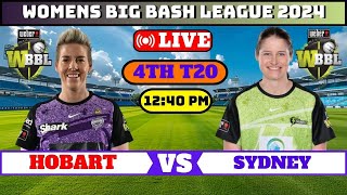 Hobart Hurricanes Women vs Sydney Thunder Women Live Score HBHW vs SYTW Live Wbbl Live Score [upl. by Saudra]