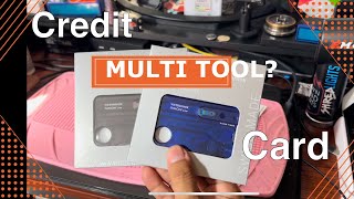 Multi tool credit card [upl. by Isidro]