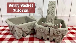 Berry Basket Tutorial [upl. by Arej]