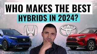 Which Car Brand Makes The Best Hybrids Toyota VS Honda VS The Rest [upl. by Aleirbag]