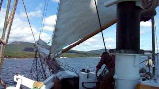 Raising Staysail and Jib [upl. by Addi331]