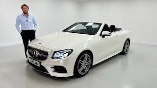 2017 67 Mercedes E400 30 AMG Line Premium Plus 4Matic Convertible [upl. by Enwad480]