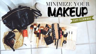 How to Minimize Your Makeup Products [upl. by Reich]