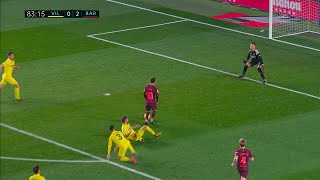 Lionel Messi vs Villarreal  201718 Away 4K UHD English Commentary [upl. by Aihsekel]