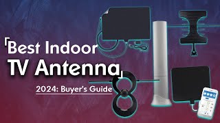 Best Indoor TV Antenna 2024 Top 6 Picks For Any Budget [upl. by Lippold]