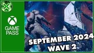 Game Pass September 2024 Wave 2  3 New Games Plus Shattered Space [upl. by Wiltsey]