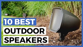 Best Outdoor Speakers in 2024  Find the Perfect Wired Outdoor Speaker [upl. by Helali412]